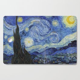 Starry Night by Vincent Van Gogh Cutting Board