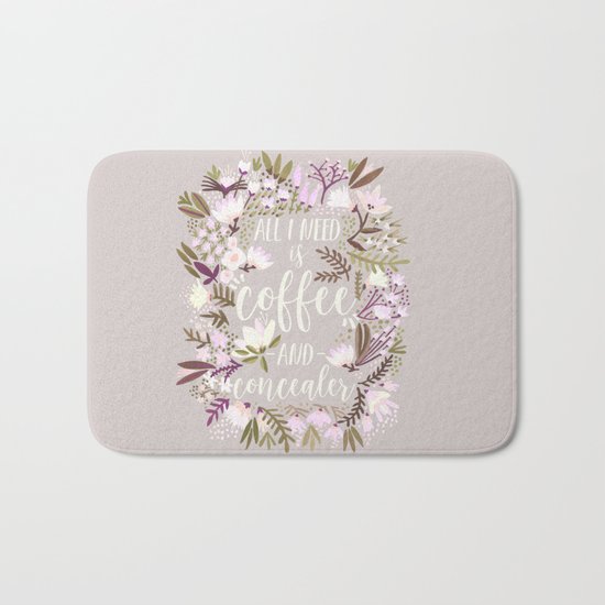 Coffee & Concealer – Spring Palette Bath Mat