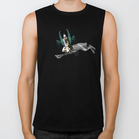ShuttleHareHead Biker Tank