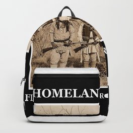 Homeland Security Fighting Terrorism Since 1492 Backpack