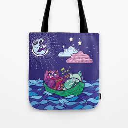 Owl and the Pussycat Tote Bag