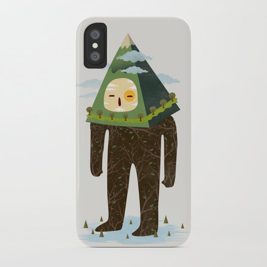 The Man Mountain iPhone Case