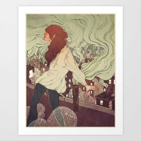 Pollutants Art Print