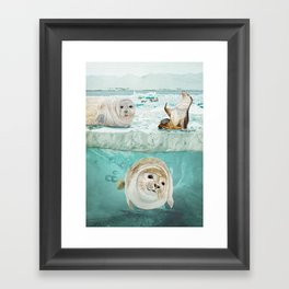 Arctic Expedition Framed Art Print