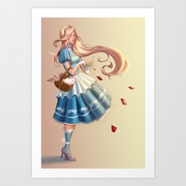 Alice in Wonderland Art Print