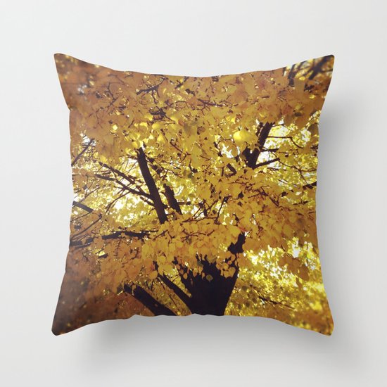 Yellow Throw Pillow