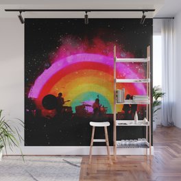 The Flaming Lips Space Rainbow Wall Mural