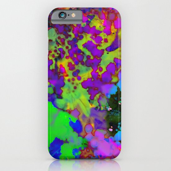 Floral Splatter iPhone & iPod Case