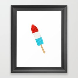 Rocket Pop Framed Art Print