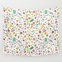Treat Yourself Snack Attack Wall Tapestry