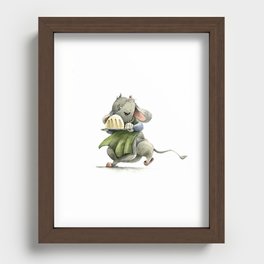 A Mouse Confectioner Recessed Framed Print