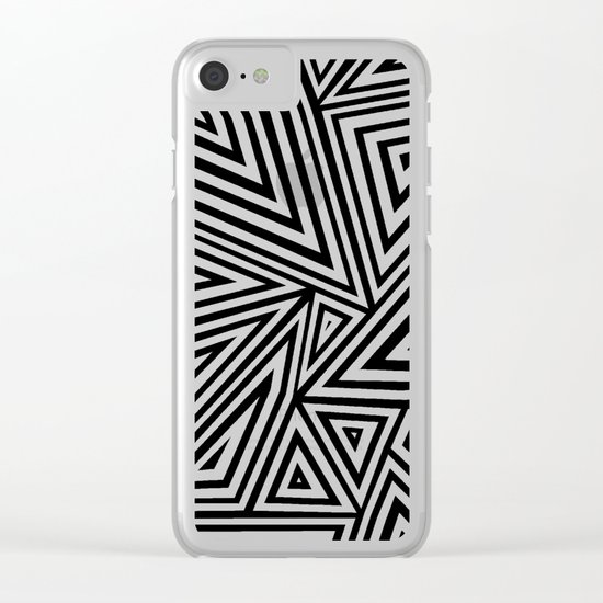 Ab Geo Geo Clear iPhone Case