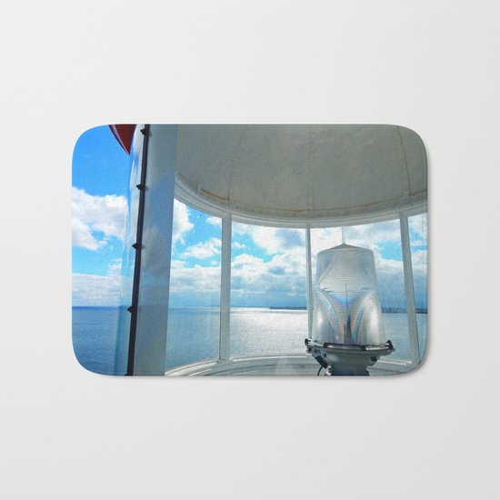 Souris Lighthouse View from the Top Bath Mat