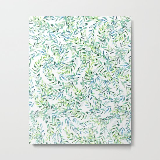 Watercolor Freshness #society6 #decor #buyart Metal Print