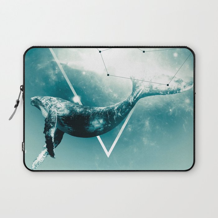 The Whale - Blu Laptop Sleeve