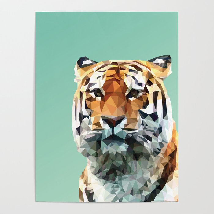 Go Get 'Em Tiger Poster