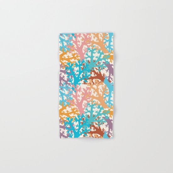 Pastel Marine Pattern 05 Hand & Bath Towel