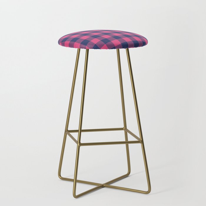 Buffalo plaid bar stools deals
