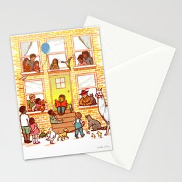 Neighborhood Read Aloud Stationery Card