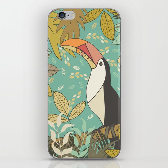 Forest Toucan iPhone & iPod Skin