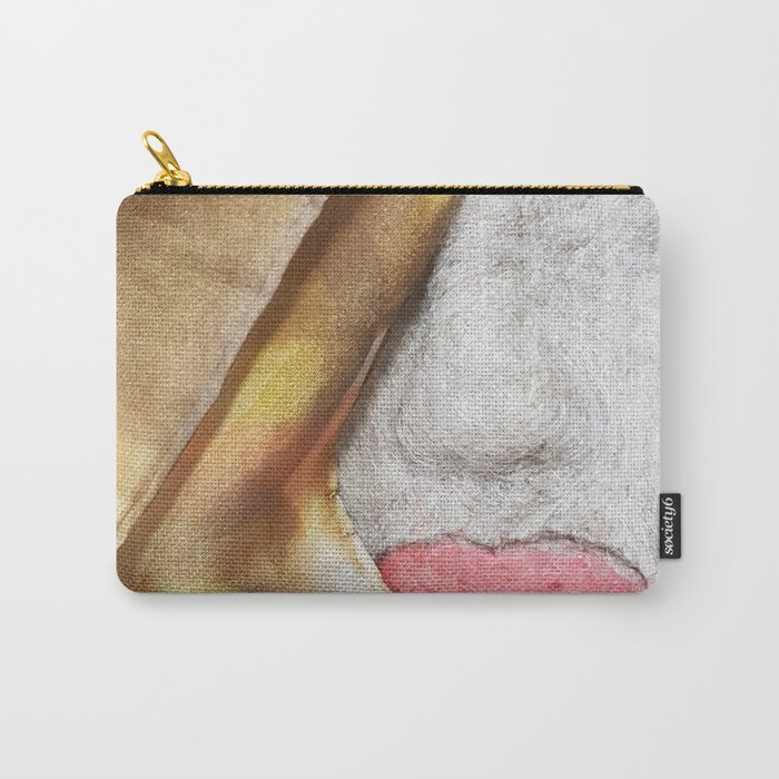 A Mouth Full of Silk Carry-All Pouch