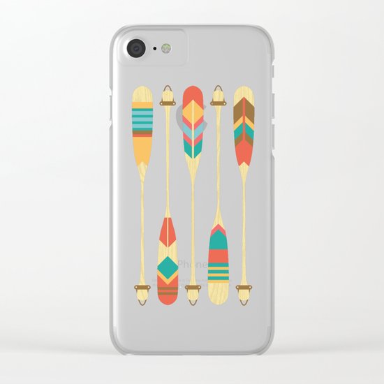 Summer Lake Clear iPhone Case