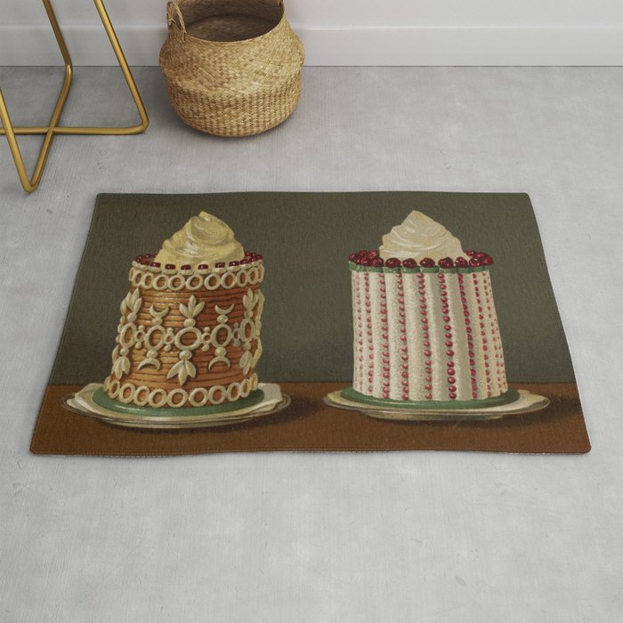 French OLD Confectionery Rug