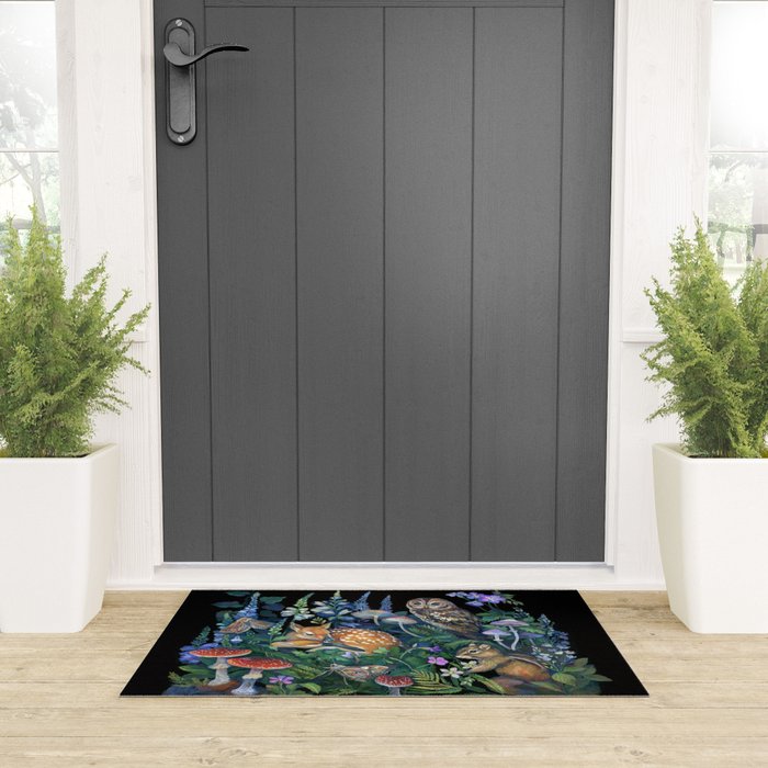 Forest Welcome Rug