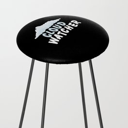 Cloud Watcher Clouds Weather Counter Stool