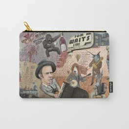 Tom Waits' Melodramatic Nocturnal Scene Carry-All Pouch