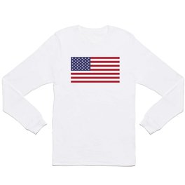 USA flag Long Sleeve T Shirt