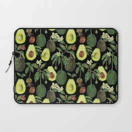 Avocado Fruit Plants - black Laptop Sleeve