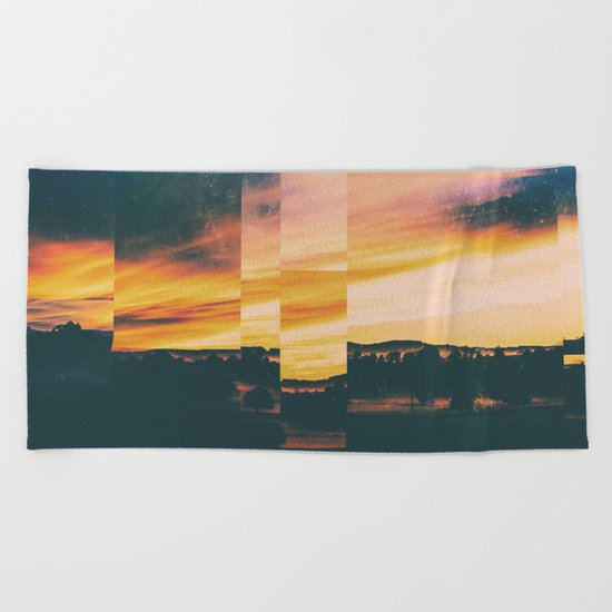 Fractions A54 Beach Towel
