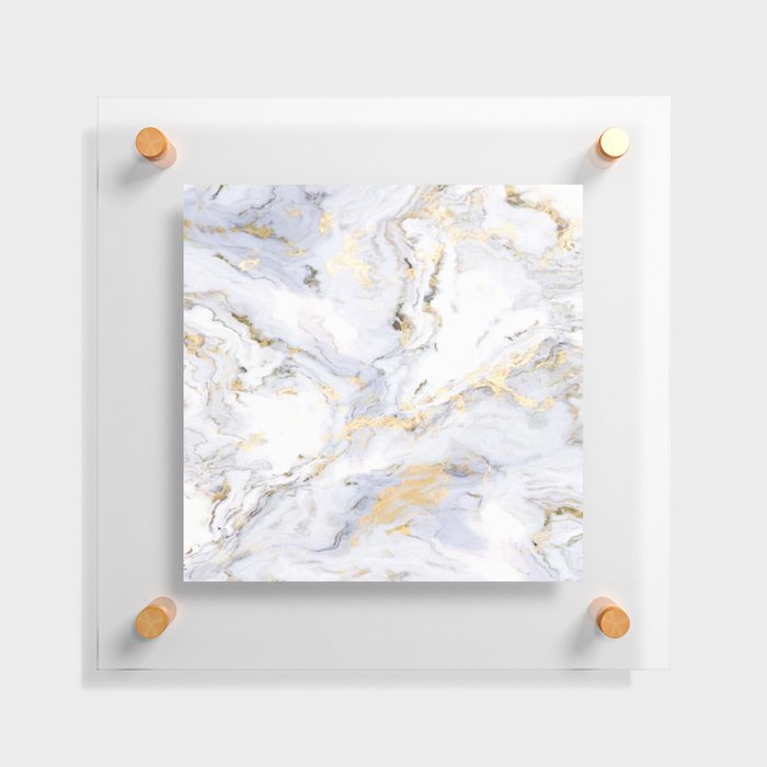 Fancy Marble 01 Floating Acrylic Print