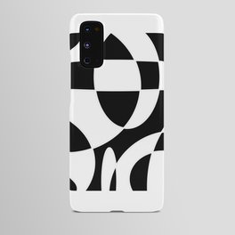 Black and White Android Case