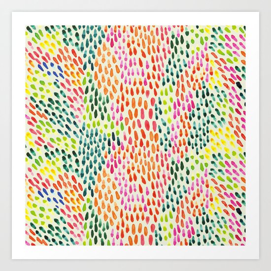 Drops Art Print
