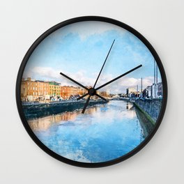 Dublin art #dublin Wall Clock