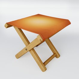 Orb Gradient // Amber Folding Stool
