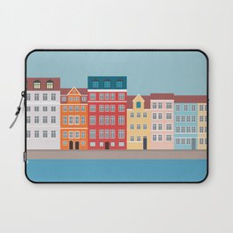 Nyhavn, Copenhagen, Denmark - South Laptop Sleeve