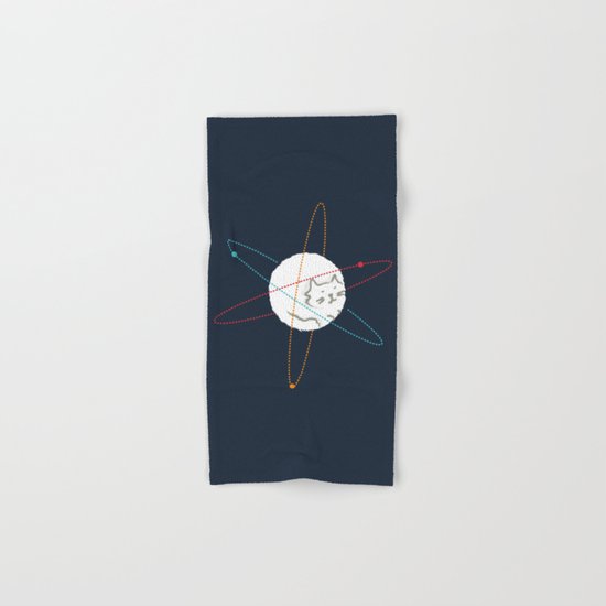 Cat-ion Hand & Bath Towel