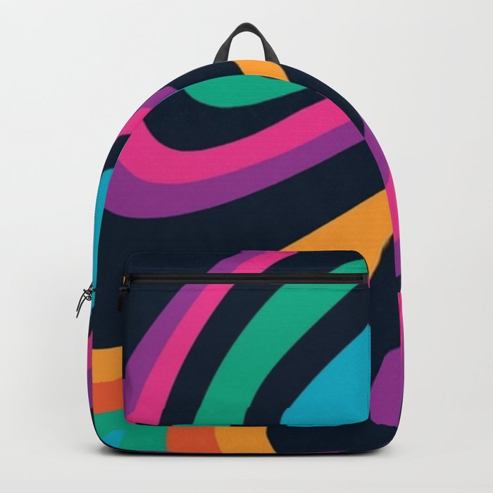 Psychedelic Sexy Multicolored Dreams of Marble Backpack