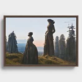 Strong Women Framed Canvas