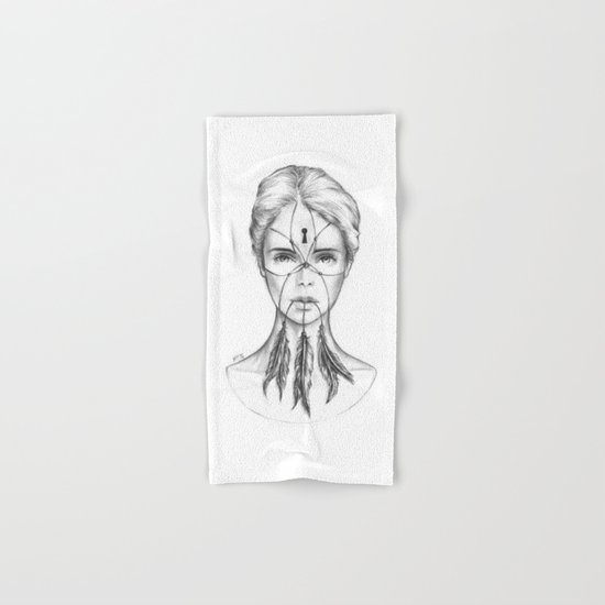 Dreamkeeper (B/W) Hand & Bath Towel