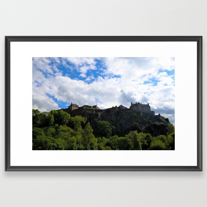 Edinburgh Castle Framed Art Print