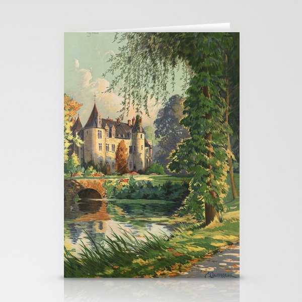 French Chateau Stationery Cards