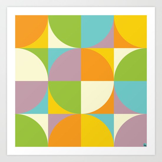 Quarters Quilt 2 Art Print