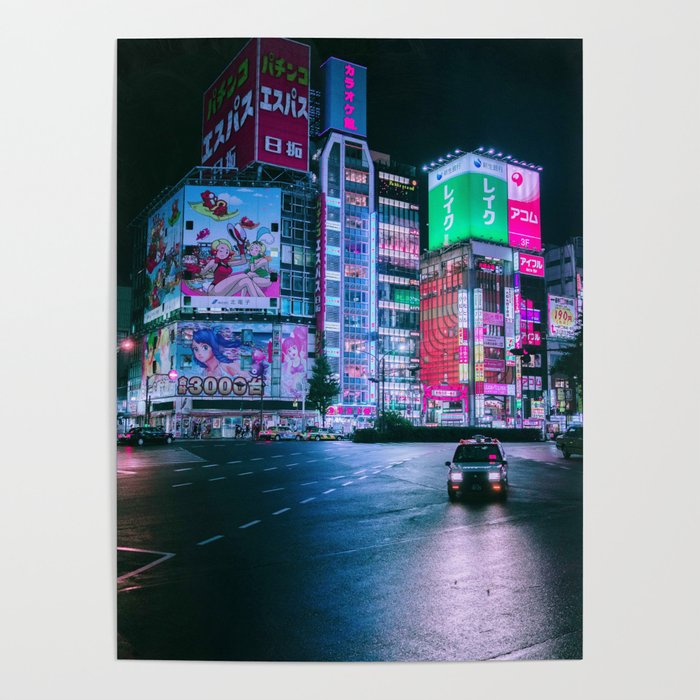Tokyo Nightlife Poster