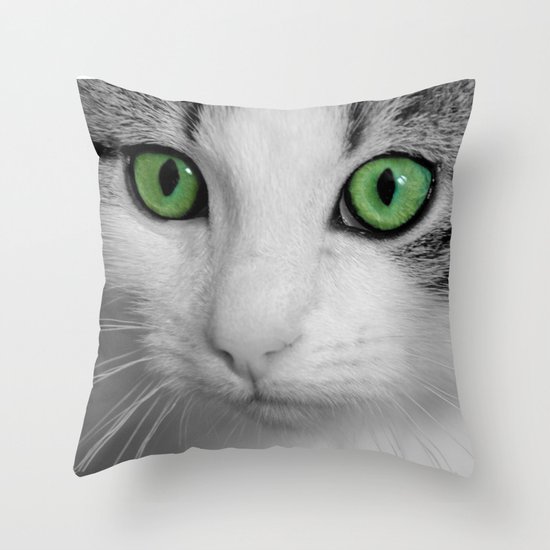 KITTURE Throw Pillow