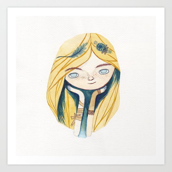 elle Art Print