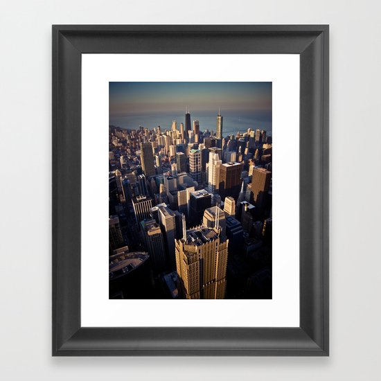 Skydeck V Framed Art Print